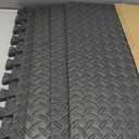 ProsourceFit Puzzle Exercise Mat  in, EVA Interlocking Foam Floor Tiles for Home Gym, Mat for Home Workout Equipment (Black)