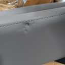 GarveeHome Power Lift Recliner Chair - Heat and Massage, Adjustable Back and Legs, Pu Leather Electric Lift Chair Designed for The Elderly and People with Mobility Impaired (Grey)