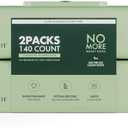 Nina Woof Dog Wipes  Fragrance-Free, Alcohol-Free, Hypoallergenic Pet Grooming Wipes with Aloe Vera, Biodegradable, for Dogs & Cats: Paws, Face, Ears & Butt  2-Pack (140 Count)