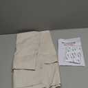 NICETOWN Linen French Door Curtains, Privacy Curtains for Window, Thermal Insulated Blackout Front Door Shade for Glass, 100% Blackout Tie Up Shades Covering, 26 X 72 Inches, Beige, 1 PC