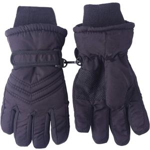 Kids Waterproof Winter Gloves Toddler Snow gloves Ski Gloves For Little Boys Girls (3-5Years, Black 2)