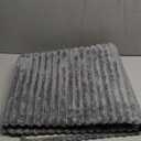 Sofa Couch Cover, Sofa Covers for Dogs Washable, Non-Slip Striped Sofa Slipcovers for Sectional Sofa, Sofa Cover Furniture Protector for L Shaped (Grey, 3x 5 fit