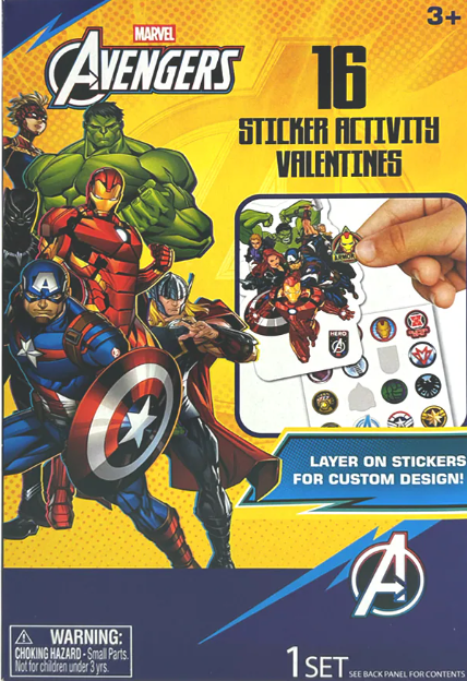 Exchange Cards Sticker Activiti 2 Pack