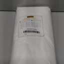 Barossa Design Waterproof Extra Long Shower Curtain or Liner Microfiber 72 x 84 inches, Soft Feel & Hotel Quality, Machine Washable, White, 72x84