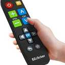 Samsung Replacement TV Remote Compatible with Samsung TV's ONLY (Black) Big Button TV Remote Control, Simplified and Easy to Use (2xAAA Batteries not Included)