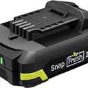 SnapFresh 20V 2.0Ah Li-ion Battery, (Not Compatible with Other Brands), Lithium-Ion Battery Support Fast Charging(BBT-DC20A) Pack of 2