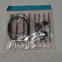 Knit Picks WeCrochet Wood Interchangeable Tunisian Crochet Hook Set - US E-K (Radiant)