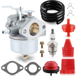 Carbhub 640052 Carburetor for Tecumseh 640349 640054 640058 640058A HMSK80 HMSK85 HMSK90 HMSK100 HSMK110 LH318A LH358SA 8HP 9HP 10HP Snowblower Generator Chipper Shredder - Tecumseh 640052 640054 Carb
