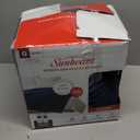 Sunbeam Electric Royal Luxe Microplush Heated Blanket, 12 Heat Settings, 12-Hour Auto Shut-Off, Fast Heating, Warm and Cozy, Navy Blue,Queen (84" x 90")
