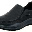 Skechers Men's, Relaxed Fit: Cohagen - Vierra Sneaker - Extra Wide Width Black Canvas, Size 13