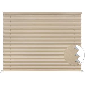 SEEYE RV Blinds, Blackout RV Curtains for Camper Window 17'' W * 24'' L RV Pleated Shades Camper Blinds with Aluminum Foil, RV Accessories Window Coverings for Travel Trailer Window Shade, Cappuccino