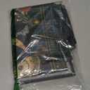 Artoid Mode Poppy Moth Mushroom Moon Fall Table Runner, Seasonal Autumn Kitchen Dining Table Decoration for Home Party Decor 13x120 Inch (Black)