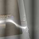 2-Pack Double-Sided Cork Board with Linen, 16" x 12" Hanging Wood Framed Bulletin Board, Picture Display Vision Board Kit Corkboards for Wall School Office Decor, 20 Pushpins (Vintage White)