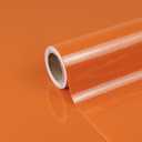 Orange Contact Paper 23.6"x196" Glossy Orange Peel and Stick Wallpaper for Kitchen Countertop/Cabinet Self Adhesive Waterproof Wall Paper Removable Decorative Vinyl