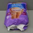 Always Discreet Adult Incontinence Underwear for Women and Postpartum Underwear, XXL, Up to 100% Bladder Leak Protection, 13 Count (2X-Large)