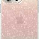 LONLI Hue - Prismatic Rainbow Diamond Facet Sparkling Phone Case for iPhone 15 Pro - [Sparkle Glow Finish, Luxe Glitter Protection] - [360 Shock-Absorbent Bumper] - for iPhone 15 Pro