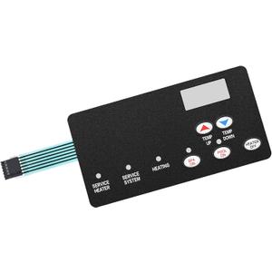 Switch Membrane Pad Replacement, Toolhome Membrane Pad 472610Z Replace for Pentair MasterTemp Pool and Spa Heater Electrical System