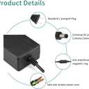 12V 8A Power Supply 96W All-in-one Design Adapter AC 100-240V 50-60Hz to DC 12V Transformer for LED Strip Lights CCTV Camera