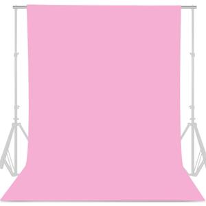 GFCC Pink Backdrop Photography Background - 6FT x 10FT Photo Backdrop for Photoshoot Photography Video Recording Background Screen Picture Curtain