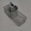 TAILI Shower Caddy Suction Cup 2 Pack with Hooks and Soap Holder, Heavy Duty Shower Organizer for Bathroom, No Drilling Silver bathroom suction shelves