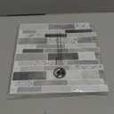 Art3d 10-Sheet Premium Self-Adhesive Kitchen Backsplash Tiles in Marble,30 * 30cm (Blue)