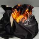 Waterproof Car Seats Covers Skull Style - Universal Car Seats Cushion for Sedan SUV Truck Front OR Back Seat - Anti-Slip Auto Seats Protector Suit for After Yoga Gym Biking Running Workout Sport (Printed Flaming skull)