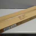 Zhuoyue Bamboo Bathtub Tray, Expandable Premium Bath Tray for Luxury Bathroom, Adjustable Bath Accessories for Tub with Soap Towel Book Holder, Extendable 29.5-43.3" White