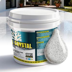 Epoxy Colored Sand Floor Paint Self Leveling–420 Fl Oz