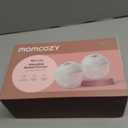 Momcozy M5 Lite Hands-Free Wearable Breast Pump, DoubleFit Flange for Baby-Like Comfort, 3 Modes & 9 Suction Levels, No Flange Insert or Hard Carry Case, 24mm, 2-Pack, Cozy Red