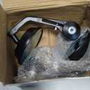 RACOONA Bar End Mirrors, Anti Glare Side View Mirrors for Handlebar, Fits Most Motorcycle with 7/8'' Handlebar (Blue Lense, Round)
