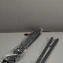 BEIYANG T Shape Backdrop Stand Kit 3.2 * 6.5 FT, Adjustable Background Support Stand Kit with 2 Spring Clamps for Parties, Wedding, Photography, Decoration