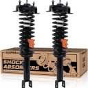 Pair Rear Struts Assembly Compatible with 2001-2006 Chrysler Sebring Dodge Stratus Sedan 271311 Coil Spring Shock Absorbers