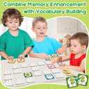3 x Memory Card Game, Toddler Match Game, Learn Spanish for Kids, Bilingual Flash Cards, Learning Toys for 4 Year Old, Preschool Learning Activities, Homeschool Supplies, Kindergarten Toys