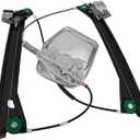 Front Left Driver Side Power Window Regulator Replacement for VW Volkswagen Eos Convertible 2008-2016, 1Q0-837-461-G 1Q0837461G