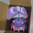 Motivekit Unicorn Remote Control Car Toys for Girl - 360 Rotating Pink RC Stunt Cars 4WD Remote Cars for Kids, 2.4GHz Toy Car with LED Lights, Birthday Gift for 3 4 5 6 7 8 9 Year Old Girl