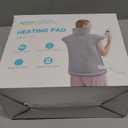 ALLJOY Heating Pad for Back Pain Relief, 24"x33" Weighted Heating Pad for Neck and Shoulders and Back, Gifts for Women Men, Neck Heating Pad Fast-Heating with 6 Settings, Auto Shut-Off