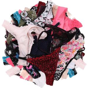 UWOCEKA Sexy Thongs for Women,Varity of T-Backs Sexy Underwear 20 Pack of G Strings Lacy Undies Panties Tanga (Medium)