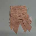 Dusty Rose Velvet Ribbon Christmas Bow 5 Inch Premade Dusty Pink Bows for Christmas Tree Hanging Decorations Gift Wrapping Wreaths Crafts Outdoor Indoor Home Decor Wedding, Pack of 12