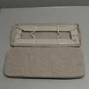 StorageWorks Narrow Storage Bins, Small Basket for Closet and Shelves, Fabric Organizer with Handles, Toilet Paper Storage, Brown and Beige, 2-Pack (15"L x 6"W x 5"H)