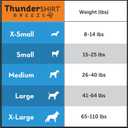 ThunderShirt Breeze for Dogs, Small, Aqua, Extra Breathable Mesh Fabric, Dog Anxiety Relief Vest for Every Day Stress & Calming During Thunder Storms and Fireworks, Small