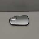 Nakuuly Heated Mirror Glass Driver Left Side Compatible with 2013-2020 Ford Fusion Left Driver Side Power Heated Convex Mirror Glass with Rear Holder Replace # DS7Z17K707F