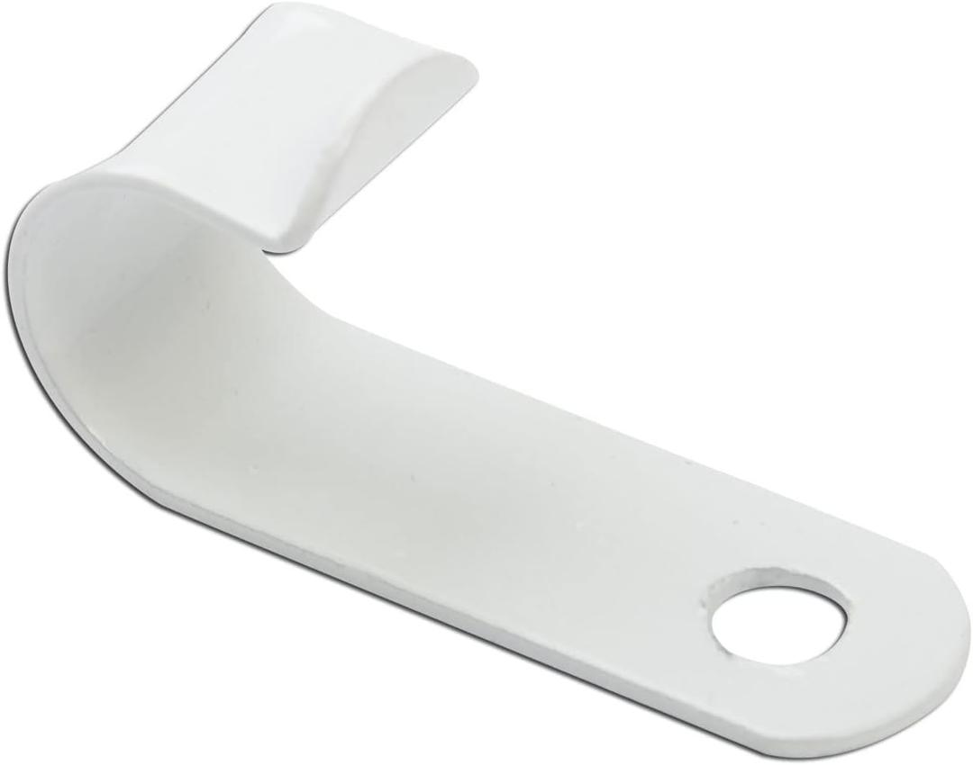 Gardner Bender PAW-1550L1 EZ Aluminum Cable Clips for Exterior Cables, ", White