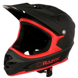 NWT Razor Full Face Multi-Sport Helmet Black Red Dirt Bike 4x4 Motocross