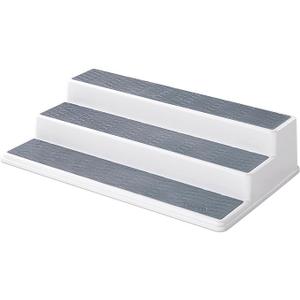 Copco 5220597 Non-Skid 3-Tier Spice Pantry Kitchen Cabinet Organizer, 10-Inch, 1Pack