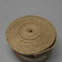 YaeCCC Craft Jute Webbing Tape, 3.5" x 10 Yd,Upholstery Straps Heavy-Duty for Chair Repair, Crafting, Burlap Ribbon, Upholstery