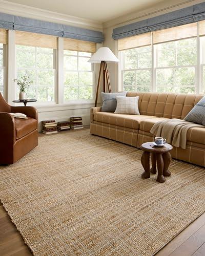Loloi Chris Loves Julia Judy Collection JUD-01 Natural/Cream 2'-6" x 7'-6" Runner Rug