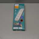 Philips 3 Outlet Smart Wi-Fi Extension Cord, 4 Ft Braided Cord, Individual Control, Compatible with Alexa, Google Home, Bluetooth Set Up, No Hub Required, ETL Listed, White, SPC9034WB/37