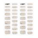 UUUUU. Santal Gel Nail | High Quality | Stick on Half baked Gel nails | K-Nails | Semi Cured Gel Nail Strips, Pack Of 5