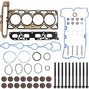 Head Gasket Set Cylinder Head Bolts for 2010-2017 Chevy Equinox Malibu GMC Terrain Buick Regal Lacrosse 2.4L 2384cc 145cid L4 DOHC HS26517PT