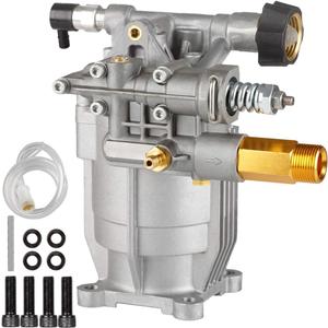 3/4" Shaft Horizontal Pressure Washer Pump, 2600-3000 PSI, 2.5 GPM, OEM Replacement Pump for Honda GC160,309515003,308418007,020241 and More